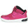 Zapatos Niña Zapatillas altas Geox J XLED GIRL Rosa / Fucsia / Negro / Led