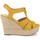 Zapatos Mujer Sandalias Benini A9072 Amarillo