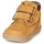 Zapatos Niño Botas de caña baja Kickers TACKEASY Camel / Marrón