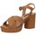 Zapatos Mujer Sandalias MTNG 50079 Marr