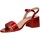 Zapatos Mujer Sandalias MTNG 58415 Rojo