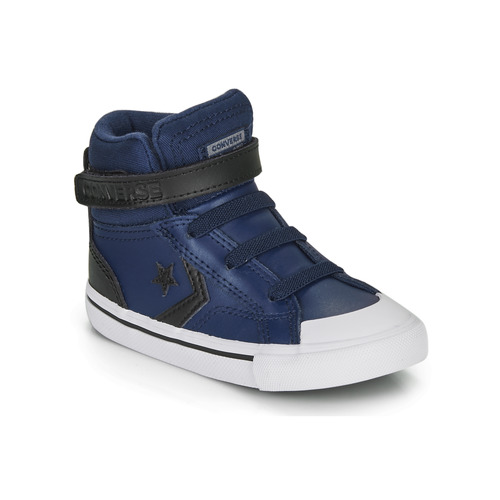Zapatos Niños Zapatillas altas Converse PRO BLAZE STRAP MARTIAN LEATHER HI Azul / Negro