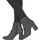 Zapatos Mujer Botines Moony Mood FRIPON Negro / Blanco