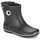 Zapatos Mujer Botas de agua Crocs JAUNT SHORTY BOOT W-BLACK Negro