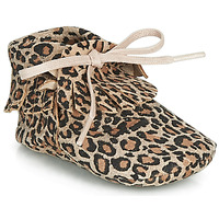 Zapatos Niña Pantuflas Citrouille et Compagnie LILIFI Camel / Leopardo