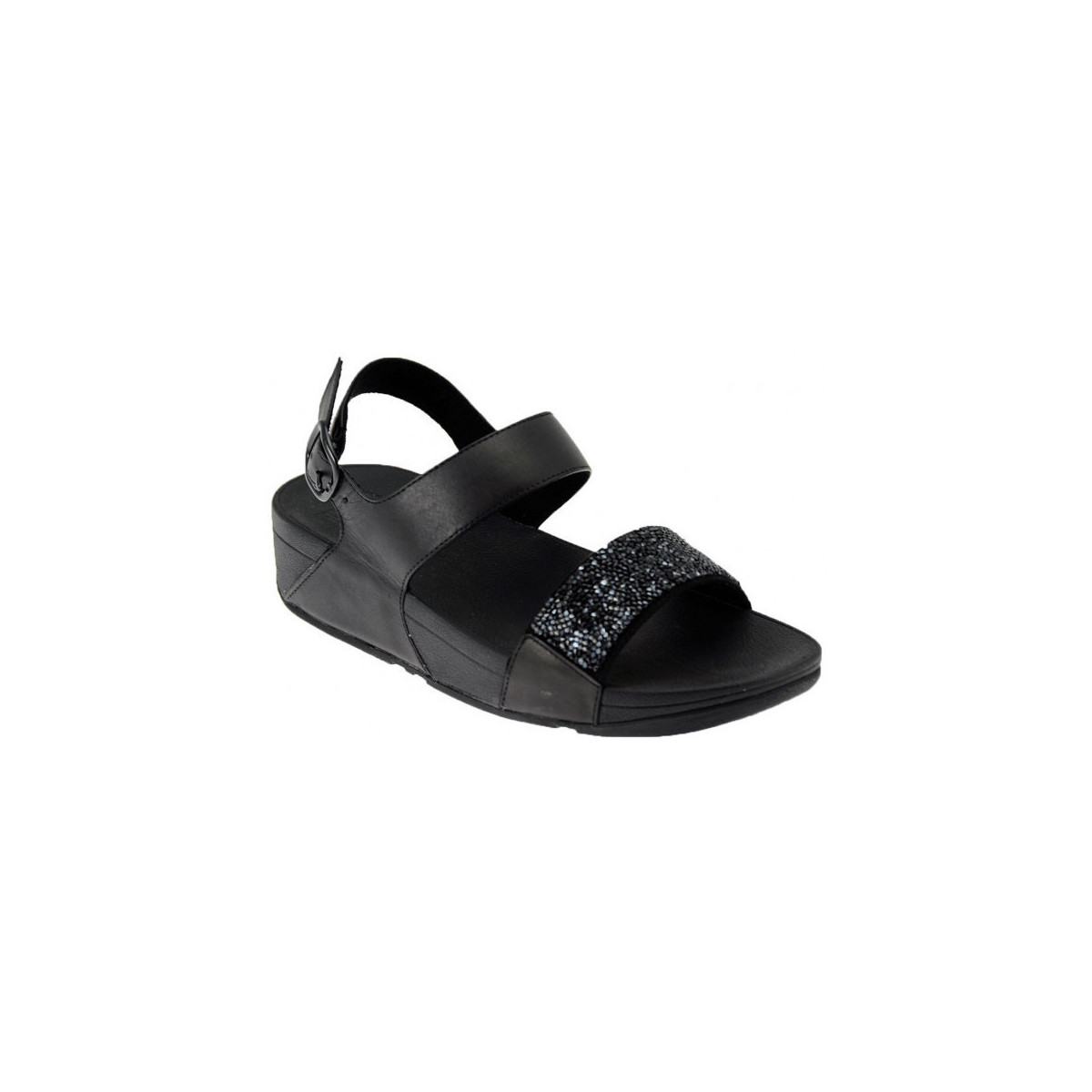 Zapatos Mujer Deportivas Moda FitFlop FitFlop SPARKLIE CRYSTAL SANDAL Negro