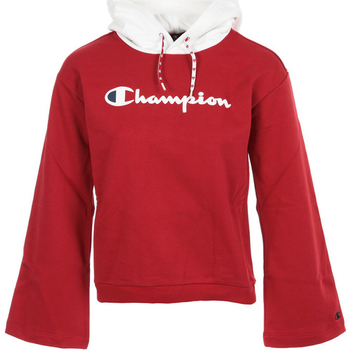 textil Mujer Sudaderas Champion Hooded Sweatshirt Wn's Rojo