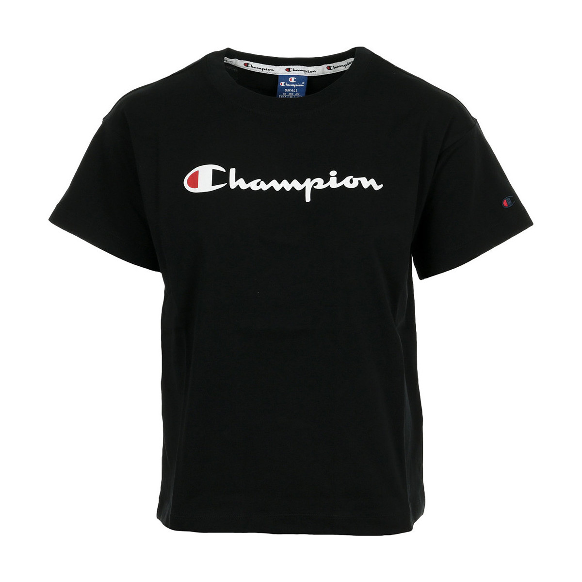 textil Mujer Camisetas manga corta Champion Crewneck T-shirt Wn's Negro