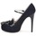 Zapatos Mujer Zapatos de tacón John Galliano AM2385 Negro