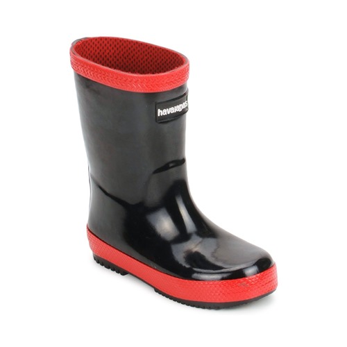Zapatos Niños Botas de agua Havaianas RAIN BOOTS Negro / Rojo