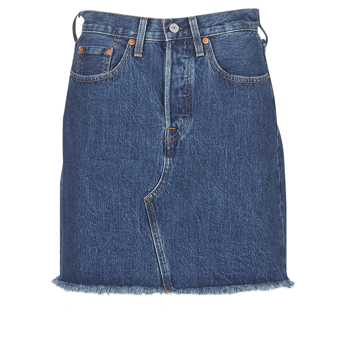 textil Mujer Faldas Levi's HR DECON ICONIC BF SKIRT Meet / In / Verde / Middle