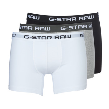 Ropa interior Hombre Boxer G-Star Raw CLASSIC TRUNK 3 PACK Negro / Gris / Blanco