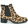 Zapatos Mujer Botines Betty London HASNI Leopardo