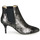 Zapatos Mujer Botines Ippon Vintage SILVER LAKE Negro / Plata