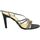 Zapatos Mujer Sandalias Foot Gear 10280 Negro