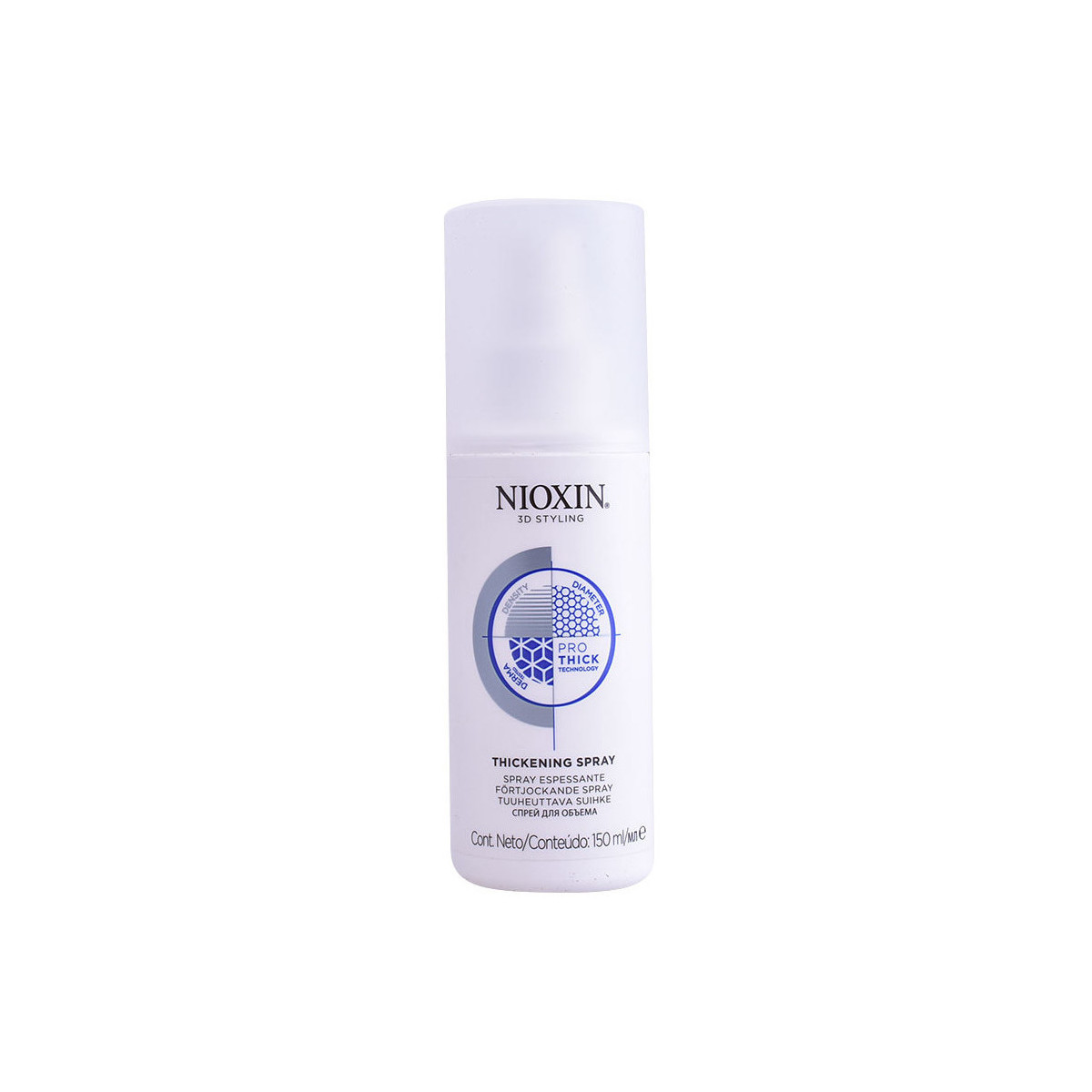Belleza Fijadores Nioxin 3d Styling - Spray Para Aumentar La Densidad Del Cabello 