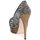 Zapatos Mujer Zapatos de tacón Sebastian TESS Gris / Dorado