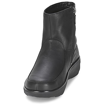 FitFlop LOAFF SHORTY ZIP BOOT Negro