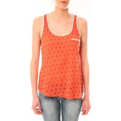 textil Mujer Tops / Blusas Lara Ethnics Débardeur Ambre Orange Naranja