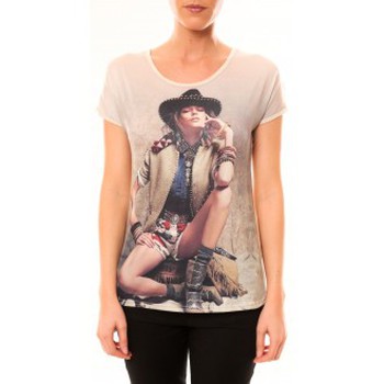 textil Mujer Tops / Blusas By La Vitrine Top Cowboy 1103 Beige Beige