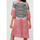textil Mujer Vestidos Admas Vestido playero de manga tres cuartos Beach Paisley Rojo