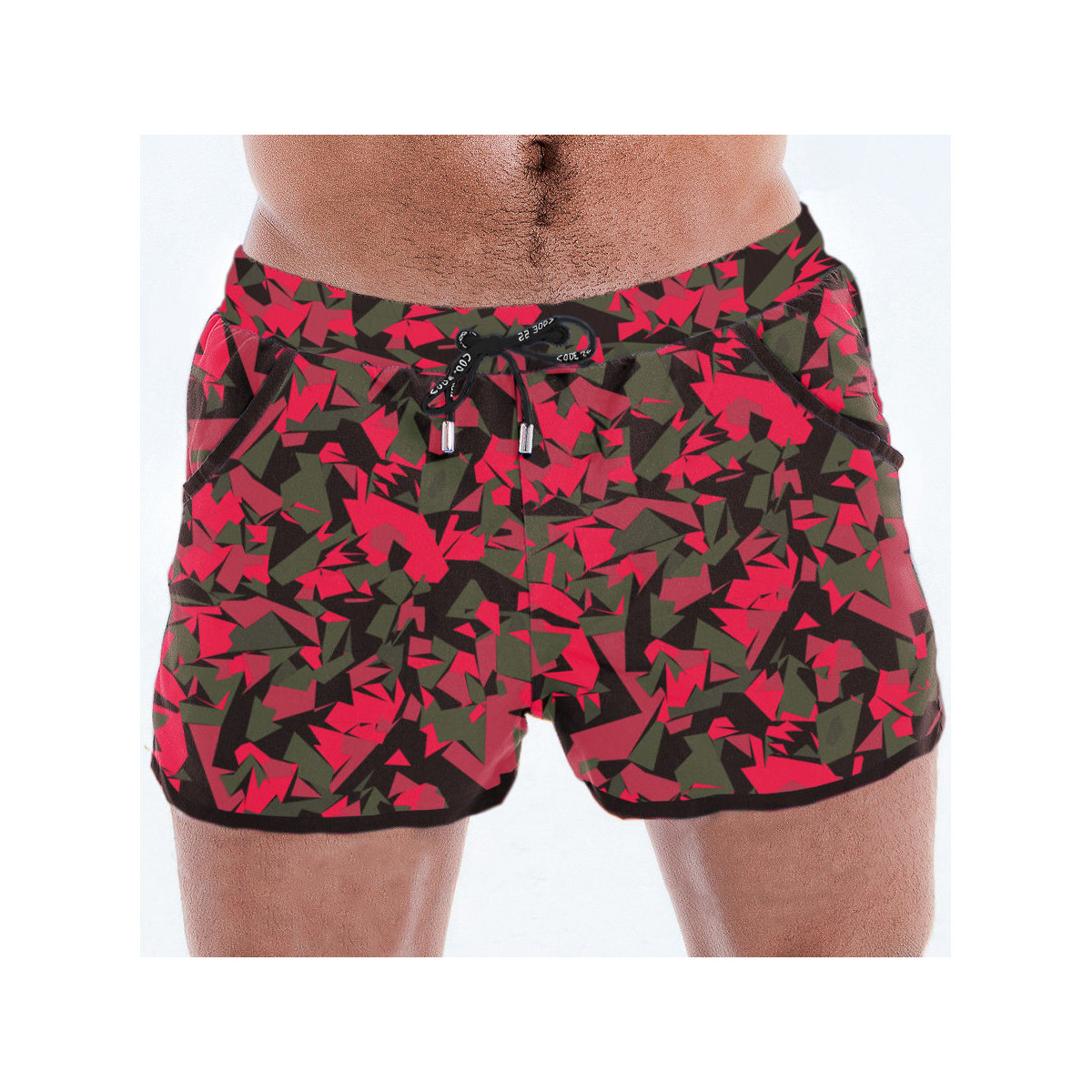 textil Hombre Shorts / Bermudas Code 22 Minicortos Camo Código 22 Negro