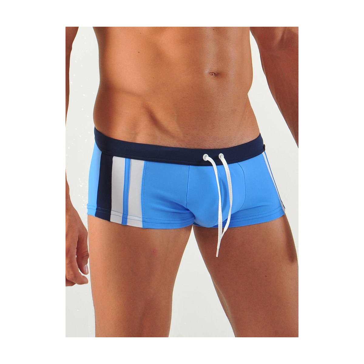 textil Hombre Bañadores Geronimo Pantalones cortos de baño Stripes Azul