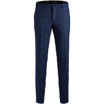 textil Hombre Pantalones Jack & Jones 12141112 JPRSOLARIS TROUSER NOOS MEDIEVAL BLUE Azul