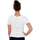 textil Mujer Camisetas manga corta Vero Moda 10210416 VMMONA SS TOP SOLID SNOW WHITE Blanco
