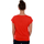 textil Mujer Camisetas manga corta Vero Moda 10212479 VMPHILIPPA SL TOP JRS FIERY RED Rojo