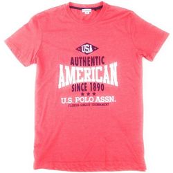 textil Hombre Camisetas manga corta U.S Polo Assn. AMERICAN ROJO
