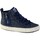 Zapatos Niña Zapatillas altas Geox 133260 Azul