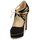 Zapatos Mujer Zapatos de tacón Moschino MA1004 Nero-oro