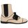 Zapatos Mujer Botas de caña baja Moschino MA2103 Beige