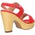 Zapatos Mujer Sandalias Maria Mare 67452 Rojo