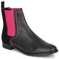 Zapatos Mujer Botas de caña baja Moschino Cheap & CHIC CA2112 Negro / Rosa