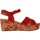 Zapatos Mujer Sandalias Stonefly DIVA 2 Rojo