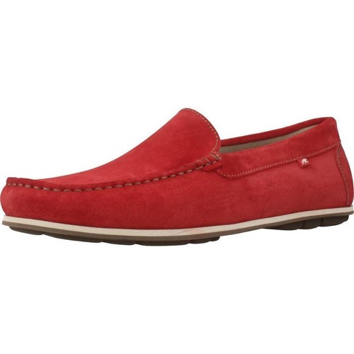 Zapatos Hombre Mocasín Fluchos F0424 Rojo