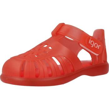 Zapatos Niña Chanclas IGOR S10233 Rojo