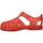Zapatos Niña Chanclas IGOR S10233 Rojo