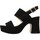 Zapatos Mujer Sandalias Different 64 8540 Negro
