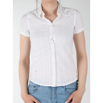 textil Mujer Camisas Wrangler Sammy W5021CA12 Blanco