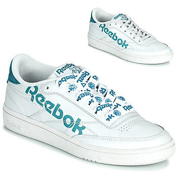 Zapatos Mujer Zapatillas bajas Reebok Classic CLUB C 86 Blanco / Azul