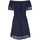 textil Mujer Vestidos Lascana Vestido de playa Holly  Navy Azul