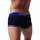 Ropa interior Hombre Boxer Code 22 Doble costura en la cintura baja Código del pantalón corto22 Negro
