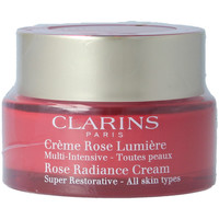 Belleza Mujer Antiedad & antiarrugas Clarins Multi-intensive Crème Rose Lumière Toutes Peaux 