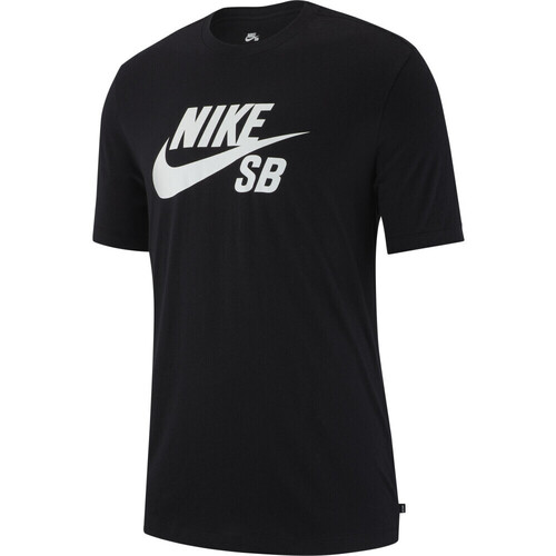 textil Hombre Tops y Camisetas Nike M nk sb dry tee dfct logo Negro