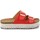 Zapatos Mujer Sandalias Festissimo YT5546 Rojo
