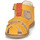 Zapatos Niño Sandalias GBB SEROLO Amarillo / Naranja