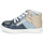 Zapatos Niño Zapatillas altas GBB AMOS Azul / Gris